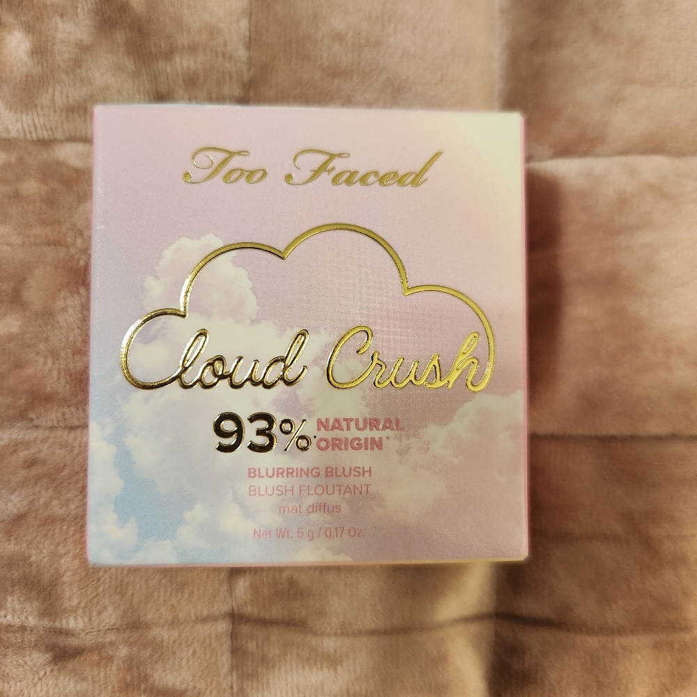 Too Faced Cloud Crush Blush - Soft Pink Delight .17 Oz